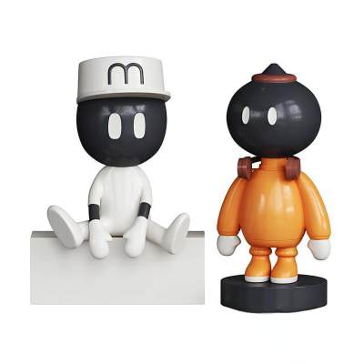 现代玩偶摆件 装饰品 公仔潮玩